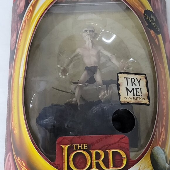 The Lord of the Rings Gollum Action Figure LOTR NIB Toy Biz the Two Towers 2003 - Picture 2 of 6